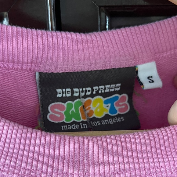 Big Bud Press Pink Sweatshirt - Picture 2 of 4